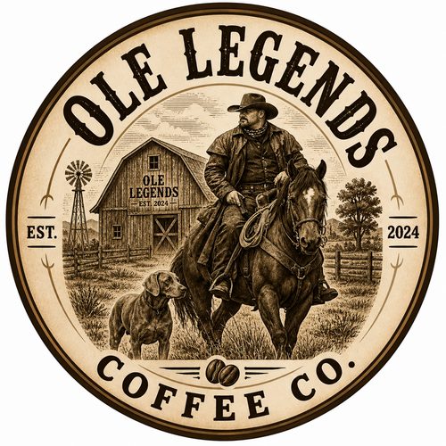 Ole Legends Coffee Co. seal